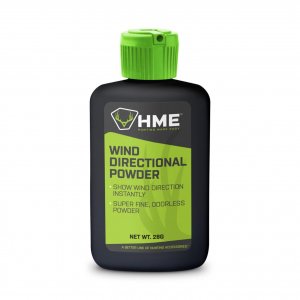 HME Wind Indicator Portable Pocket Size Lightweight Convenient Simple to Use Wind Direction Detection Powder - 28 Grams Capacity