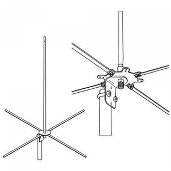 Firestik 2MCKB 4' (122cm) 2-Meter Mobile Base Antenna