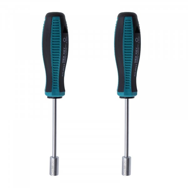 Rannb 5.5mm Hex Nut Screwdriver Socket Driver Hex Nut Key Wrench Screwdriver - Pack of 2