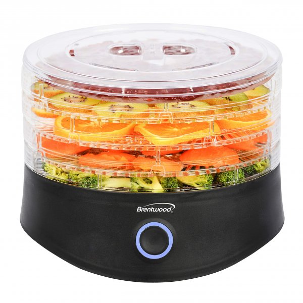 Brentwood Appliances FD-1026BK 5-Tray Food Dehydrator w/Auto Shutoff
