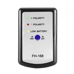 Cunyuer Speaker Polarity Tester, FH-168 Automotive Speaker Tester Phase Meter, Audio Horn Polarity Tester Phasemeter