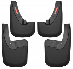 Husky 58186 Liners Front And Rear Mud Guard Set For 09-19 Various Dodge Ram