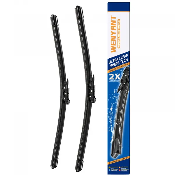 Wenyant 28"/28" Windshield Wipers Compatible with Ford Edge 2015-2020 Focus 2012-2018 Escape/Fusion 2013-2019 Front Wiper Blades for My Car Original Equipment Automotive Replacement (Set of 2)