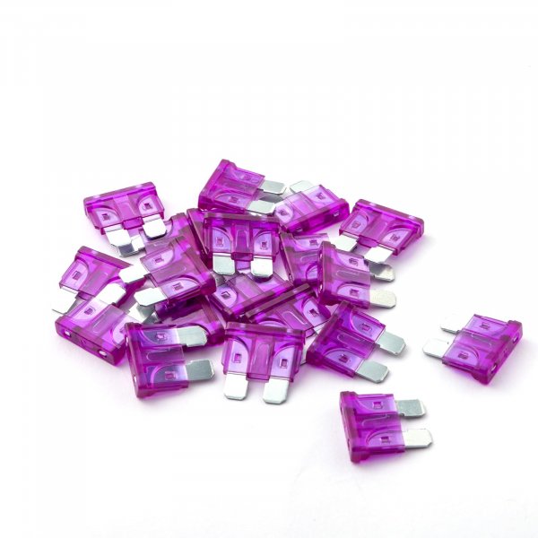 3 Amp Fuse HVAC ATO 20Pcs - 3A Standard Blade Car Fuses Replacement