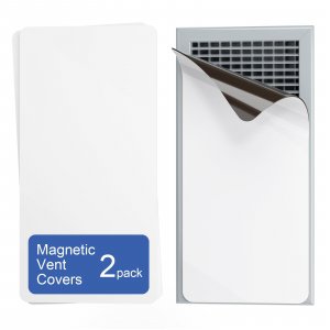 2 Pack Magnetic Vent Covers 5.5"x12" Vent Cover for Home Floor Ceiling