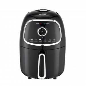Brentwood Appliances AF-202BK 2-Quart Small Electric Air Fryer w/Timer & Temp Control