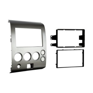 Metra Electronics 95-7406 Double DIN Installation Dash Kit Fits 2004-2007 Nissan Titan and 2004-2005 Nissan Armada
