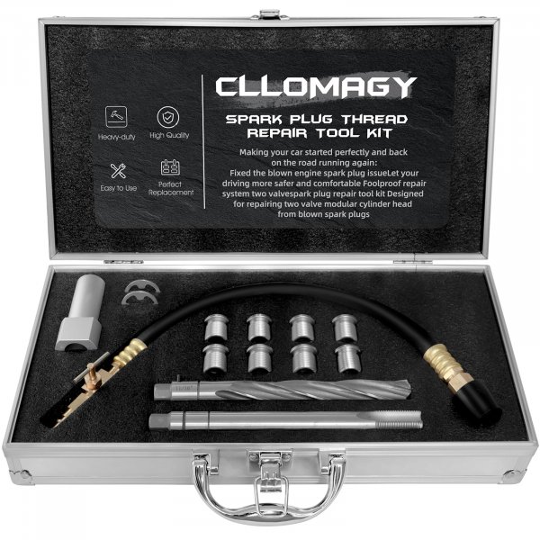 38900 Two Valve Tool Kit for Ford Triton,Spark Plug Repair Kit for Ford