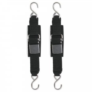 BoatBuckle F12065 Stainless Steel Kwik Lok Transom Tie-Downs (Pair)