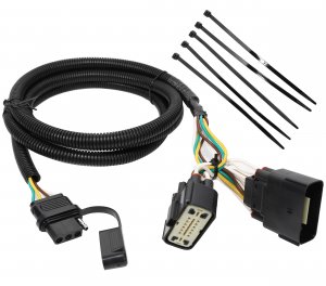 Oyviny Custom 4 Way Trailer Wiring Harness for 2011-2019 Ford Explorer, Pure Copper Plug and Play Trailer Light Wiring for Explorer