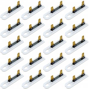𝙐𝙥𝙜𝙧𝙖𝙙𝙚𝙙 20Pack 3392519 Dryer Thermal Fuse by Techecook - Replacement for Whirl-Pool Ken-More Dryers - Compatible for Part 80005 3388651 WP3392519VP 694511 Thermal Fuse (20 Pack)