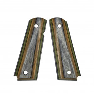 Hogue 45410 Govt Model 1911 Lamo Camo Panels Smooth Wood Grips