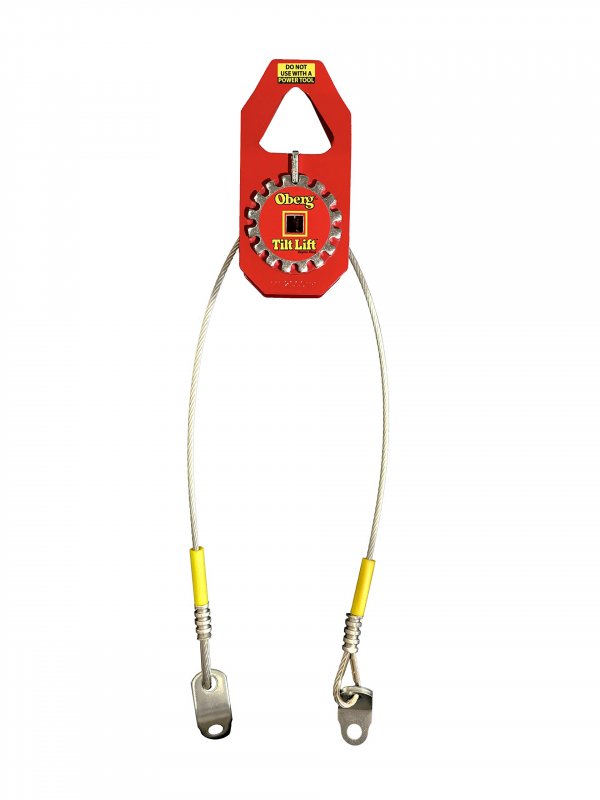 Oberg Tilt Lift Engine Leveler | Original Chainless Hoist Sling for Engine & Transmission Swaps | 1 Ton (2,000 lb) Capacity, 45° Tilt, One-Hand Ratchet Control, 3:1 Safety Factor