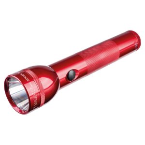 MAGLITE ST2D036 LED 2-Cell D Flashlight, Red
