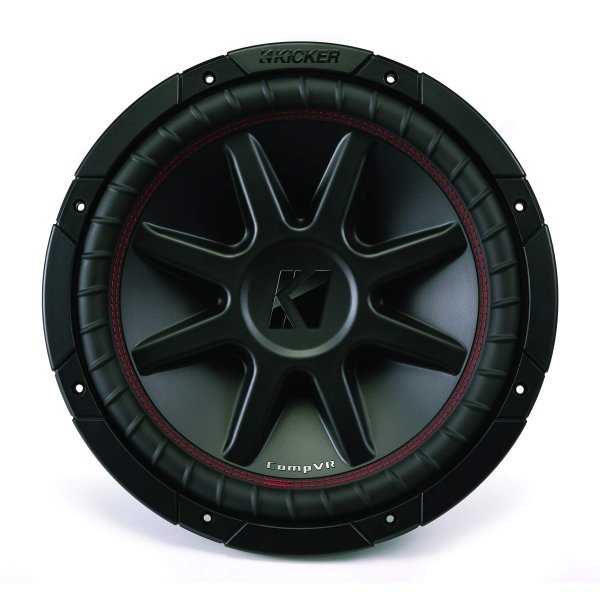 Kicker CVR154, CompVR 15" Dual 4 Ohm Voice Coil Car Subwoofer - 1000 Watts (43CVR154)