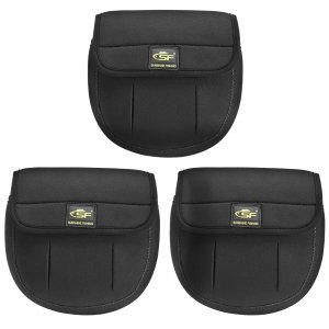 SF Spinning Reel Cover Case Bag Pouch Glove Fit up to 3000-Series Spinning Reels S 3Pcs