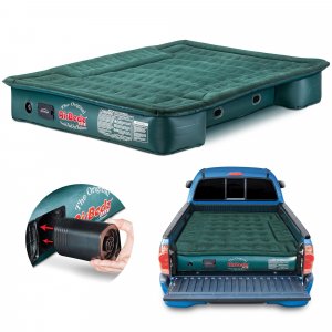 Pittman Truck Bed Mattress 6.5 Foot - Inflatable Truck Bed Air Mattress with Built in Pump - Full Size Standard Pickups - Blow Up Pickup Matress for Camping Fits F150, Silverado & Tundra - PV202G2