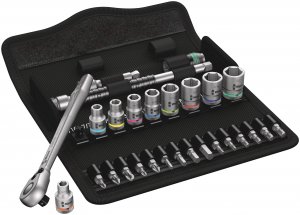 Wera 05004021001 SAE 1/4 Drive Ratchet Set (28 Piece)