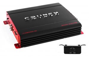 Crunch PX2000.1D PX Series 2000 Watt Class D Monoblock Car Amplifier
