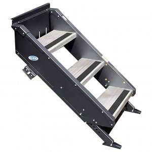 Morryde STP32430H Fold Up Entry Step 3 Step 24'' Door