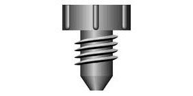 Firestik PLG1 Threaded Plugs 3/8"-24 for Stud Mount etc. (2 Pack)