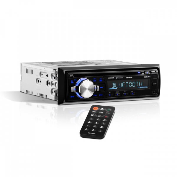 SoundStorm ML46DB Mechless MP3 Bluetooth Car Stereo Receiver
