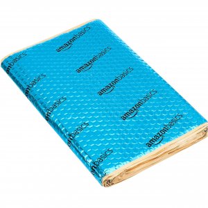Amazon Basics Car Sound Deadening Mat, 14.5" x 10", 10-Pack, Noise and Heat Insulation, Self-Adhesive, Vibration Dampening