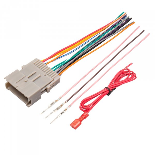 RED WOLF Stereo Wiring Harness Fit for 2002-2008 GMC Envoy Sierra Chevy Silverado Impala Aftermarket Stereo Radio Wire Cable Connector Adapter