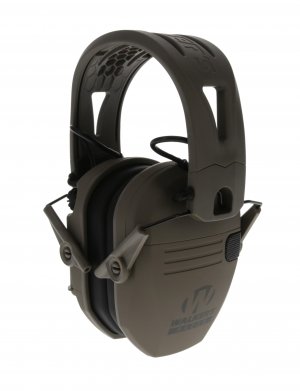 Walker's Game Ear RSEMRH-MFDE Mega FDE Razor with FDE Rubber Headband