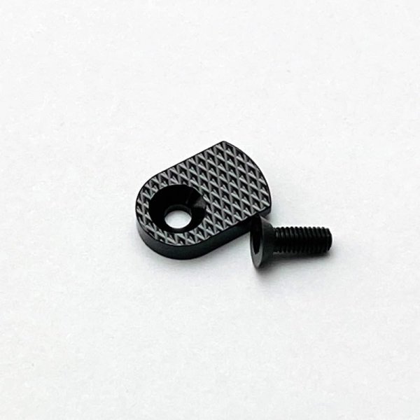 Custom Aluminum CZ Shadow 2 Release Button with Screws, CZ 75 Pistol Accessories