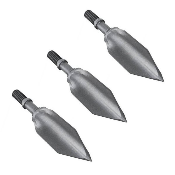 G5 Outdoors Striker V2 BMP Practice Broadheads 100 Grain 3 Pack, Silver