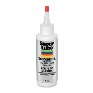 Super Lube Silicone Oil High & Low Temp CST (Clear, 4oz Bottle) | NSF Certified Food Grade & Clean | High and Low Temp Stable