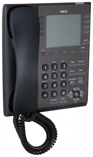 NEC BE117453 IP Self-Labeling Telephone (BK)