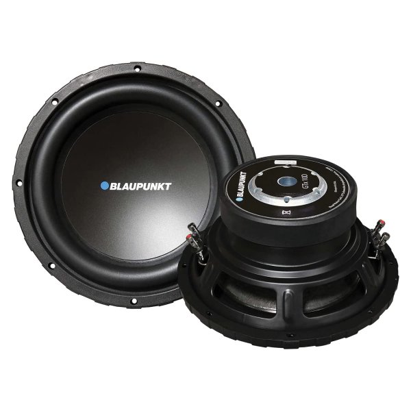 Blaupunkt GTX10D 10" Woofer, 400W RMS/1350W Max, Dual 4 Ohm Voice Coils