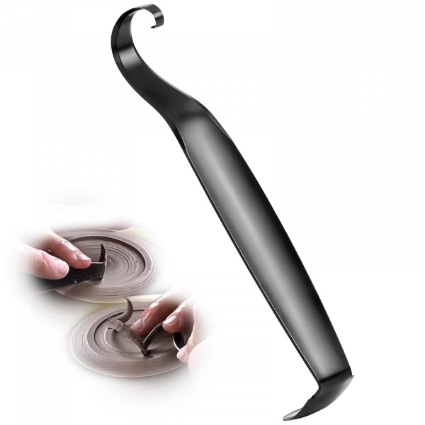 Pottery Trimming Tools, Double Ended Pottery Tool for Carving, Clay Trimming Tool Artists 2 Packs