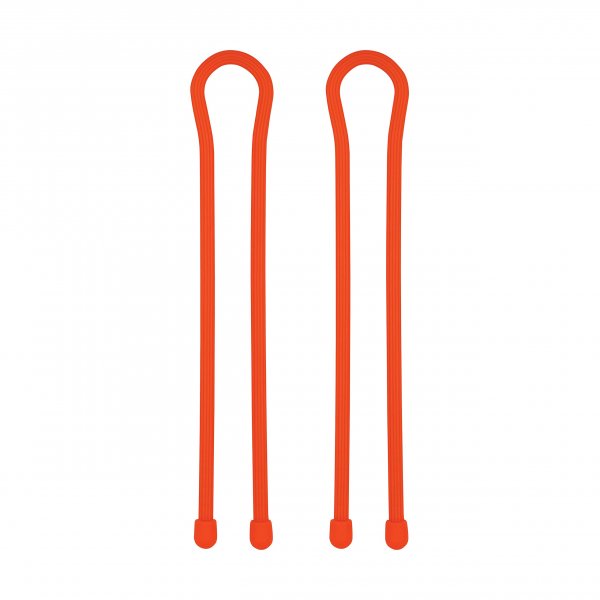 Nite IZE GT18-31-2R3 Original Gear, Reusable Rubber, 18 Inch, 2-Pack, Bright Orange, Made in The USA Twist Tie, 2 Count (Pack of 1)
