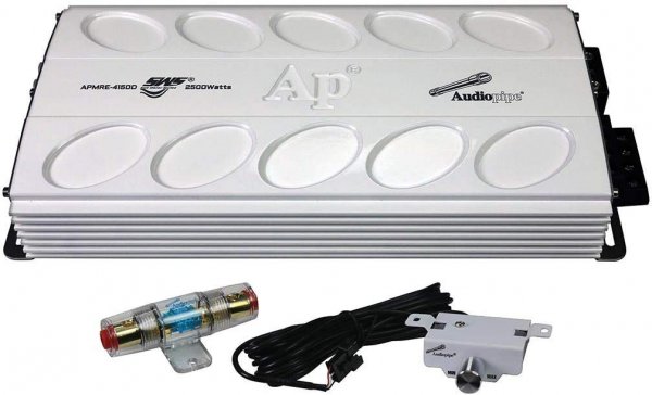 Audiopipe APMRE4150D Mini Design 4 Channel MOSFET Marine Amplifier 2500 W Max