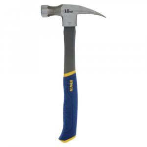 IRWIN Hammer, Fiberglass, General Purpose, Claw, 16 oz. (1954889)
