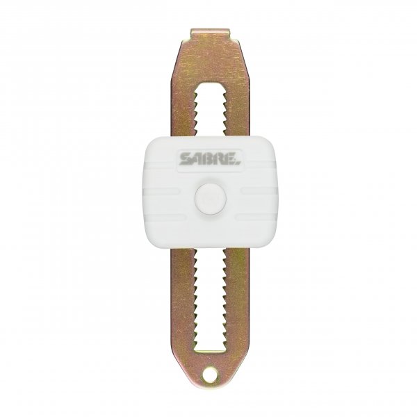 Sabre Compact Travel Door Lock, Portable Door Security for Hotels, Vacation Rentals, Apartments, & Dorms, Fits Most Inward-Opening Doors, Door Latch Lock, Withstands 730 lbs of Force, No Tools Needed