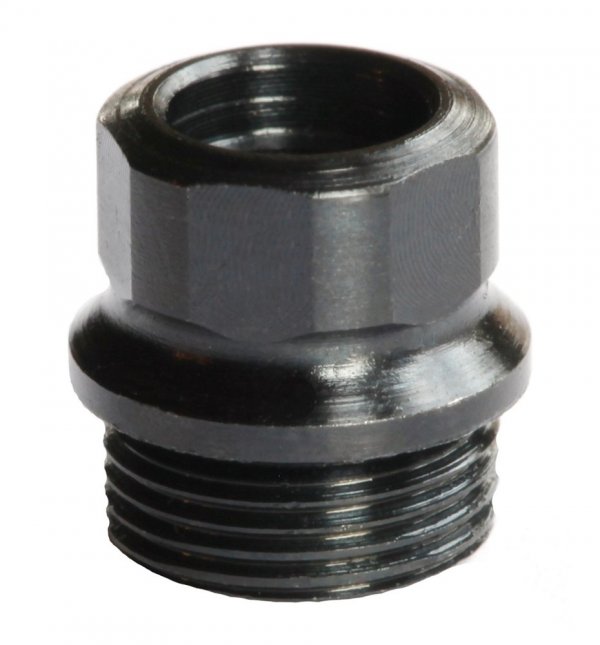 1911 Full Size Grip Bushings with O-Rings, Black, Hex Drive, 4-Pack