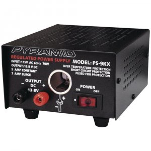 Pyramid PS9KX Fully Regulated Power Supply with Cigarette Plug