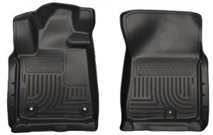 Husky 18561 Liners Front Floor Liners For 12-2020 Toyota Tundra Black