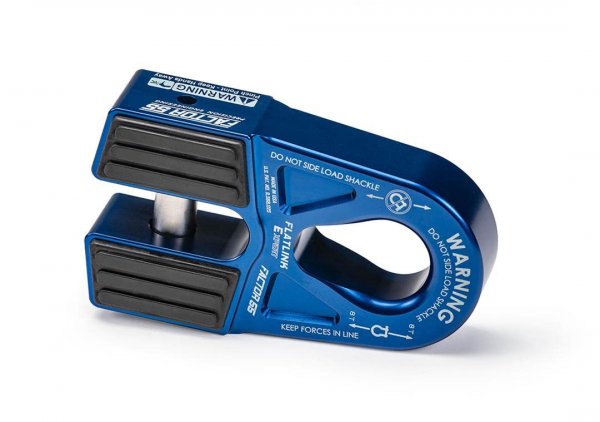 Factor55 0008002 Flatlink E (Expert) Shackle Mount Assembly In Blue