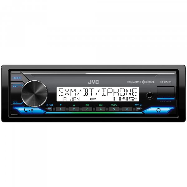 JVC KDX37MBS Digital Media Receiver For Marine With Bluetooth Usb And Aux Input