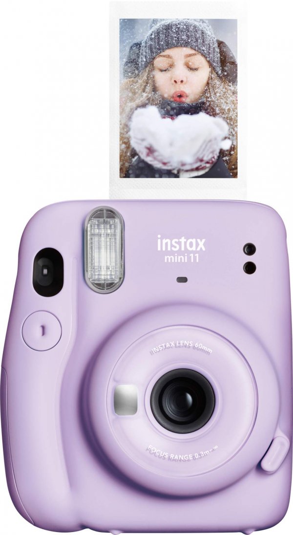 FUJIFILM 16654803 Mini 11 Instant Film Camera (Lilac Purple)