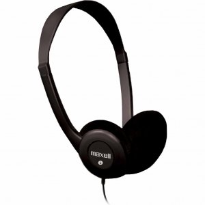 Maxell 190318 Lightweight Swivel On-Ear Stereo Headphones