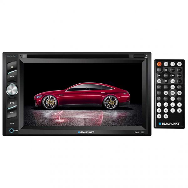 Blaupunkt BERLIN 6.2 Double DIN Fixed Face Touchscreen DVD Receiver