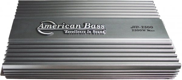 American Bass HD2500 2500 Watt Monoblock Car Amplifier