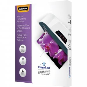 Fellowes 52454 Letter Laminating Pouches, 100 pk (3mil)