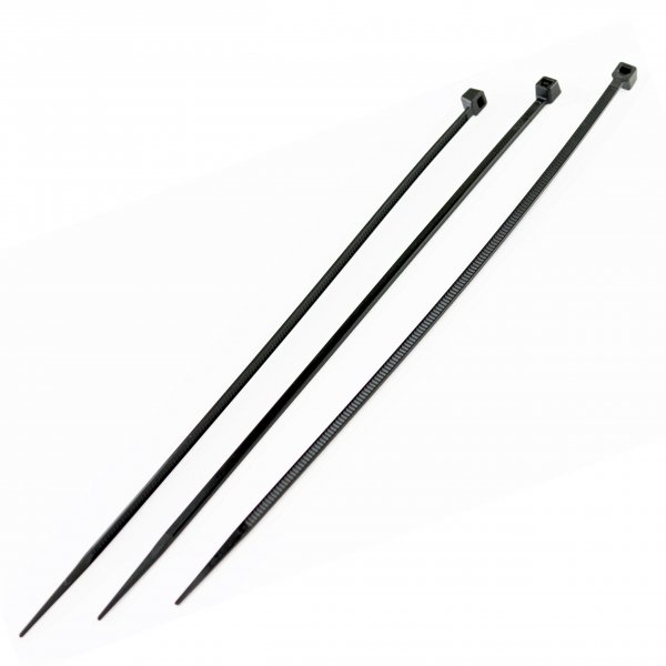 XSCORPION CT61000 6 Wire Ties  Black (1000 count)